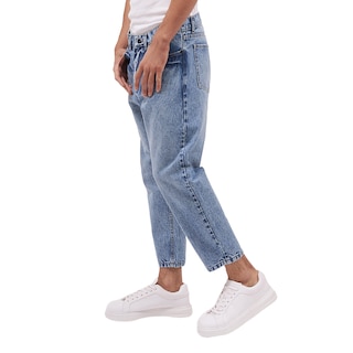 Foto 2 | Foto 2 | Jeans de Mezclilla MCHK 8019 color Azul Slim Cropped Tiro Alto para Caballero