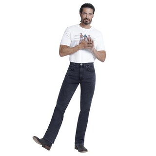 Foto 4 | Foto 4 | Jeans Vaqueros Wrangler Slim Boot 055 color Gris para Hombre