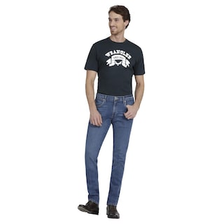 Foto 4 | Foto 4 | Jeans Wrangler Slim Straight 079 color Azul para Hombre