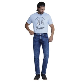 Foto 4 | Foto 4 | Jeans Vaqueros Wrangler Slim Straight 031 color Azul para Hombre