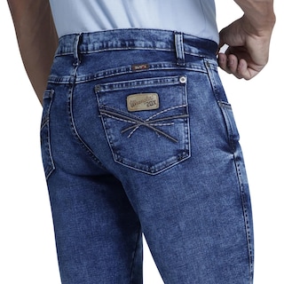 Foto 5 | Foto 5 | Jeans Vaqueros Wrangler Slim Straight 031 color Azul para Hombre
