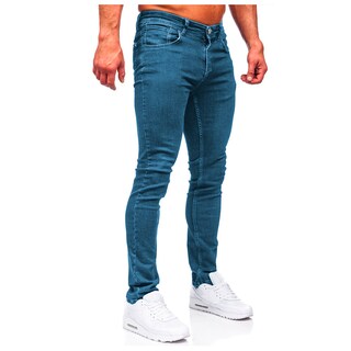 Foto 4 | Foto 4 | Jeans Shendy Vendy Slim Fit Mezclilla Stretch Color Azul Para Caballero
