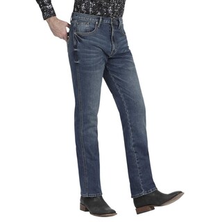 Foto 2 | Foto 2 | Jeans para Hombre Wrangler Slim Boot 033 Azul