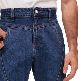 Foto 4 | Foto 4 | Jeans Slim Cropped MCHK Azules para Caballero
