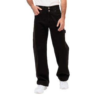Foto 1 | Foto 1 | Jeans De Mezclilla Mchk 8025. Corte Carpintero Tiro Alto Negro para Caballero