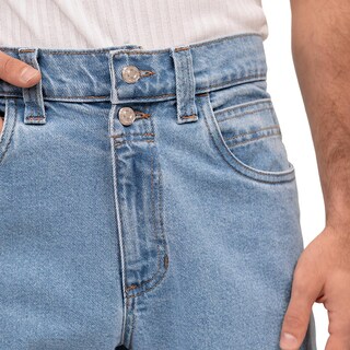 Foto 4 | Foto 4 | Jeans De Mezclilla Mchk 8029. Corte Carpintero Tiro Alto para Caballero Azul Claro