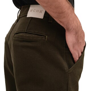 Foto 5 | Foto 5 | Jeans de Mezclilla MCHK Pinzas Color Militar para Caballero