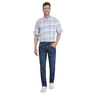 Foto 4 | Foto 4 | Jeans Lee Slim Fit 482 Azul para Hombre