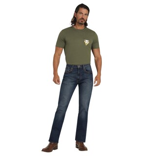 Foto 4 | Foto 4 | Jeans Vaqueros Wrangler Slim Boot 402 Azul