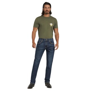 Foto 4 | Foto 4 | Jeans Vaqueros Wrangler Slim Straight 01 Azul