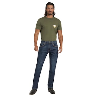 Foto 4 | Foto 4 | Jeans Vaqueros Wrangler Slim Straight 01 Azul