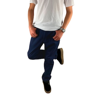 Foto 3 | Foto 3 | Pantalón Slim Gabardina Indutex Y Moda Azul Para Hombre