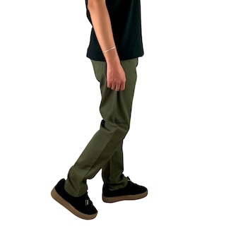 Foto 2 | Foto 2 | Pantalón Slim Gabardina Indutex Y Moda Verde Para Hombre