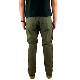 Foto 5 | Foto 5 | Pantalón Slim Gabardina Indutex Y Moda Verde Para Hombre