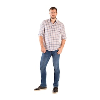 Foto 4 | Foto 4 | Pantalón Slim Fit Hombre Jeanswest Black Mezclilla Confort 060 Azul