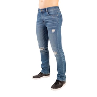 Foto 1 | Foto 1 | Pantalón Slim Fit Hombre Jeanswest Black Mezclilla Confort 063 Azul