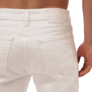 Foto 5 | Foto 5 | Jeans De Mezclilla Mchk Corte Cropped. Para Hombre. Color Blanco. Modelo 8062