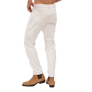 Foto 3 | Foto 3 | Jeans De Mezclilla Mchk Corte Cropped. Para Hombre. Color Blanco. Modelo 8062