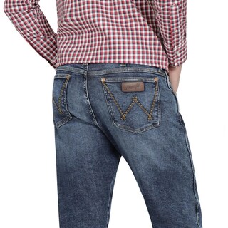 Foto 5 | Foto 5 | Jeans Vaquero Hombre Wrangler Slim Straight 497 Azul