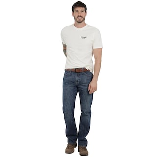 Foto 4 | Foto 4 | Jeans Vaquero Wrangler Hombre Retro Slim Straight 254 Azul