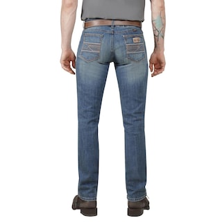 Foto 3 | Foto 3 | Jeans Vaquero Wrangler Hombre Western Slim Straight 320 Azul