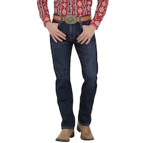 Jeans Vaquero Wrangler Hombre Western Slim Straight 253 Azul