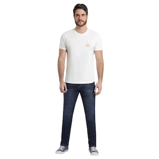 Foto 4 | Foto 4 | Jeans Lee Hombre Quality Genuine Slim Fit 760 Azul Marino