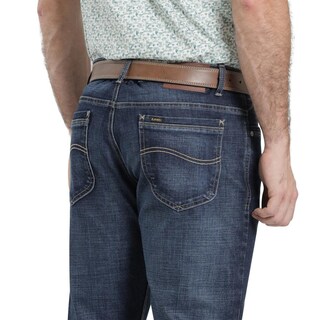 Foto 5 | Foto 5 | Jeans Lee Hombre Vintage Slim Fit 713 Azul Marino