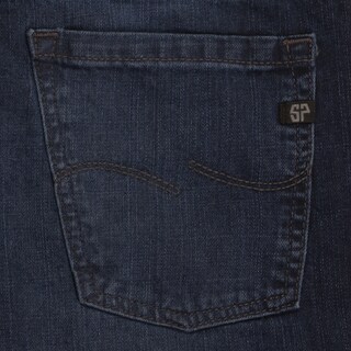 Foto 4 | Foto 4 | Jeans Silver Plate Crotch Rigido 1822 Color Stone Wash Slim Fit