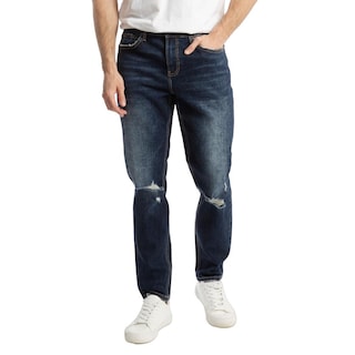Foto 1 | Foto 1 | Pantalón Slim Straight Hombre Balam Bl1187 Azul Oscuro