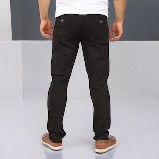Foto 3 | Foto 3 | Pantalón Slim Fit Gabardina Negro