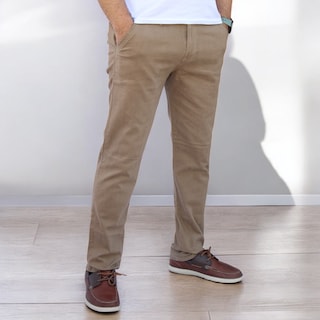 Foto 1 | Foto 1 | Pantalón Slim Fit Gabardina Caqui
