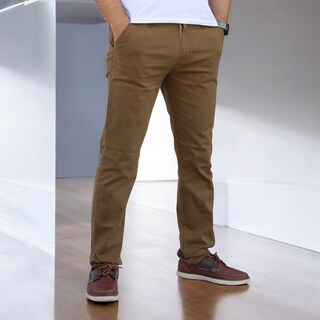 Foto 2 | Foto 2 | Pantalón Slim Fit Gabardina Caqui Obscuro