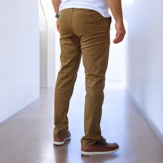 Foto 3 | Foto 3 | Pantalón Slim Fit Gabardina Caqui Obscuro