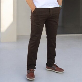 Foto 2 | Foto 2 | Pantalón Slim Fit Gabardina Chocolate