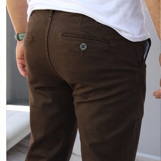 Foto 3 | Foto 3 | Pantalón Slim Fit Gabardina Chocolate