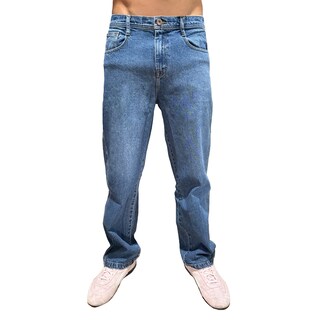 Foto 1 | Foto 1 | Jeans De Hombre Azul Medio Recto