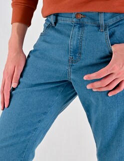 Foto 5 | Foto 5 | Pantalón De Mezclilla Supply Regular Fit 2944 Azul Plumbago