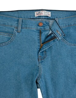 Foto 8 | Foto 8 | Pantalón De Mezclilla Supply Regular Fit 2944 Azul Plumbago