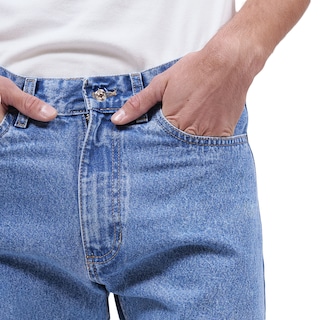 Foto 4 | Foto 4 | Jeans de Mezclilla MCHK 8022 Corte Recto Tiro Alto color Azul para Caballero