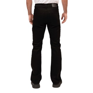 Foto 3 | Foto 3 | Jeans de Mezclilla MCHK 8030 Negros Corte Recto Costuras Resaltadas