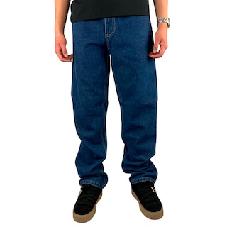 Foto 1 | Foto 1 | Pantalón Recto Mezclilla Indutex Y Moda Azul Para Hombre