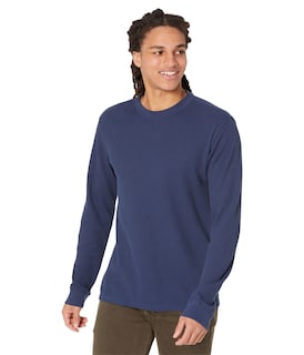 Foto 1 | Foto 1 | Camisa Térmica Levi's De Manga Larga Holgada Para Hombre, Vestido Azul - Venta Internacional.