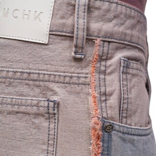 Foto 4 | Foto 4 | Jeans De Mezclilla Mchk. Corte Recto, Caballero, Color Coral. Modelo 8083