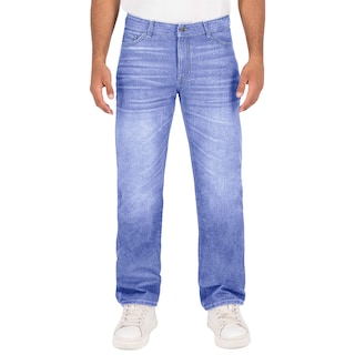 Foto 1 | Foto 1 | Pantalón Recto Britos Jeans Hombre Mezclilla Azul 803702