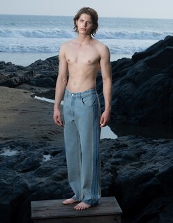 Foto 5 | Foto 5 | Jeans De Mezclilla Mchk. Para Caballero Corte Recto. Color Azul. Modelo 8085