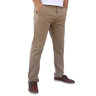 Foto 2 | Foto 2 | Pantalón Recto De Gabardina Stretch Color Caqui John Silver