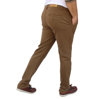 Foto 5 | Foto 5 | Pantalón Recto De Gabarina Stretch Color Caqui Obscuro John Silver