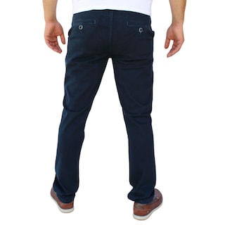 Foto 4 | Foto 4 | Pantalón Recto De Gabardina Stretch Color Petróleo John Silver