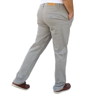 Foto 5 | Foto 5 | Pantalón Recto De Gabardina Stretch Color Gris Claro John Silver